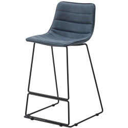 Полубарные стулья в черном цвете. Полубарный стул CQ-8280E-1 полубарный