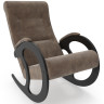 Удобное кресло-качалка МОДЕЛЬ-3 с мягкой велюровой обивкой