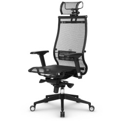 Черные офисные кресла. Офисное кресло SAMURAI BLACK EDITION