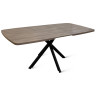 TWIST 140 раздвижной обеденный стол в стиле лофт, max длина 180 см