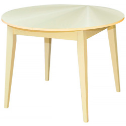 Стеклянные столы со столешницей круглой формы. Балет СТ-100-М стеклянный обеденный стол