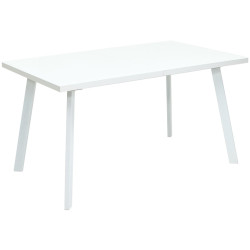 Белый кухонный стол. ФИН 120 кухонный стол