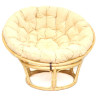 Кресло PAPASAN (подушка рогожка, 3 ремня)