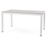 Плетеный стол MILANO 150 см белый