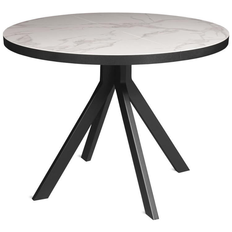 DOMENIC.CR стол с керамической столешницей на металлическом основании