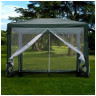Тенты и шатры для дачи Садовый шатер с сеткой AFM-1061NA Green (2х3)